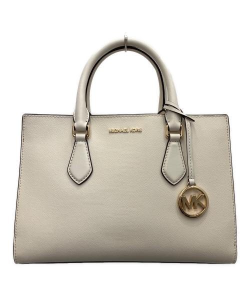 MICHAEL KORS（マイケル・コース）MICHAEL KORS (マイケル・コース) 2WAYショルダーバッグ アイボリーの古着・服飾アイテム