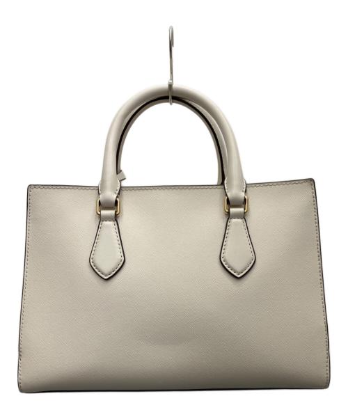 MICHAEL KORS（マイケル・コース）MICHAEL KORS (マイケル・コース) 2WAYショルダーバッグ アイボリーの古着・服飾アイテム