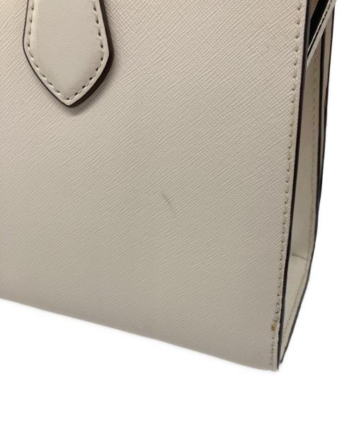 MICHAEL KORS（マイケル・コース）MICHAEL KORS (マイケル・コース) 2WAYショルダーバッグ アイボリーの古着・服飾アイテム