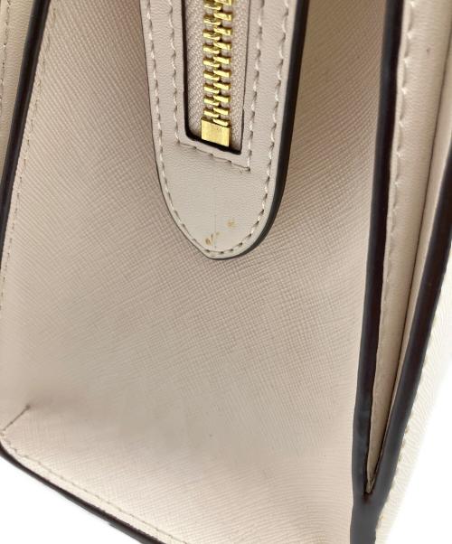 MICHAEL KORS（マイケル・コース）MICHAEL KORS (マイケル・コース) 2WAYショルダーバッグ アイボリーの古着・服飾アイテム