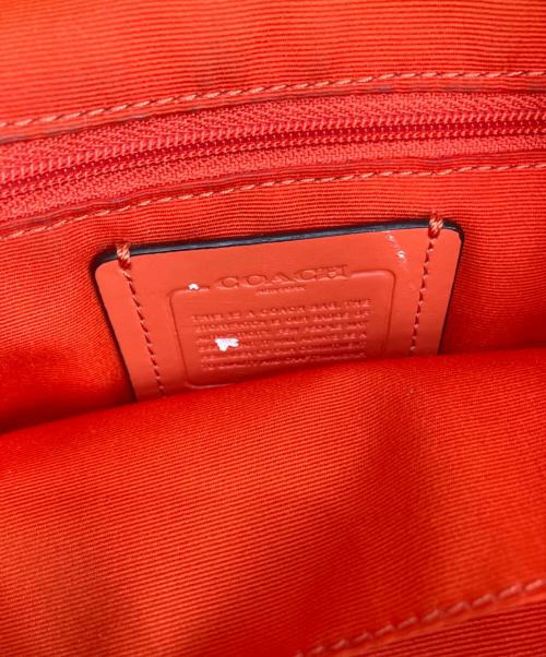 COACH（コーチ）COACH (コーチ) トートバッグ ブラウン×オレンジの古着・服飾アイテム