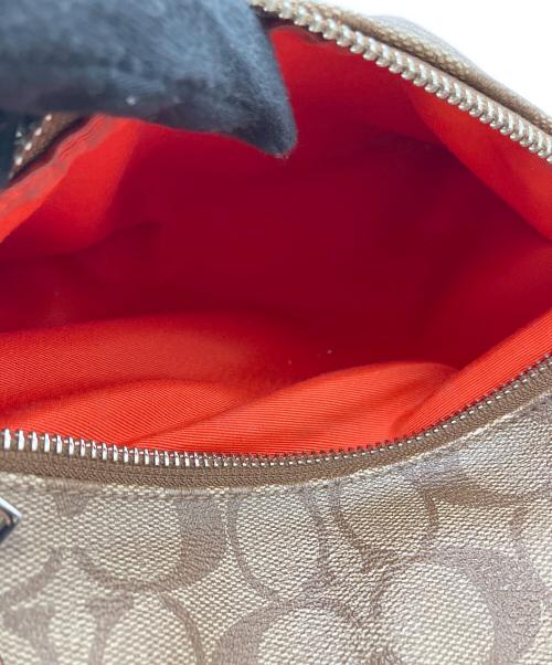 COACH（コーチ）COACH (コーチ) トートバッグ ブラウン×オレンジの古着・服飾アイテム