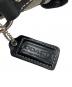 中古・古着 COACH (コーチ) ショルダーバッグ ブラック×グレー：5000円