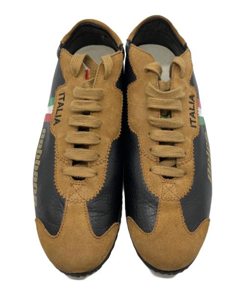 DOLCE & GABBANA（ドルチェ＆ガッバーナ）DOLCE & GABBANA (ドルチェ＆ガッバーナ) ローカットスニーカー ブラック×ブラウン サイズ:-の古着・服飾アイテム