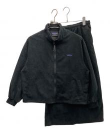 Thousand Mile（サウザンドマイル）の古着「コーデュロイ ハイネックブルゾン&タイトスカートセットアップ」｜ブラック