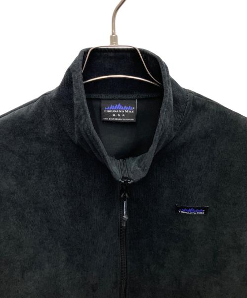 Thousand Mile（サウザンドマイル）Thousand Mile (サウザンドマイル) コーデュロイ ハイネックブルゾン&タイトスカートセットアップ ブラック サイズ:FREEの古着・服飾アイテム