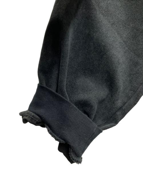 Thousand Mile（サウザンドマイル）Thousand Mile (サウザンドマイル) コーデュロイ ハイネックブルゾン&タイトスカートセットアップ ブラック サイズ:FREEの古着・服飾アイテム