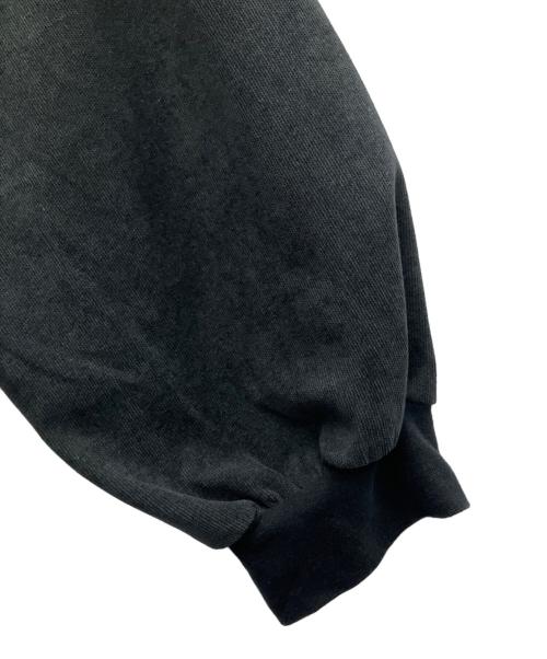 Thousand Mile（サウザンドマイル）Thousand Mile (サウザンドマイル) コーデュロイ ハイネックブルゾン&タイトスカートセットアップ ブラック サイズ:FREEの古着・服飾アイテム