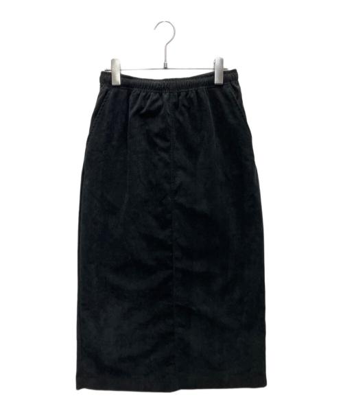 Thousand Mile（サウザンドマイル）Thousand Mile (サウザンドマイル) コーデュロイ ハイネックブルゾン&タイトスカートセットアップ ブラック サイズ:FREEの古着・服飾アイテム