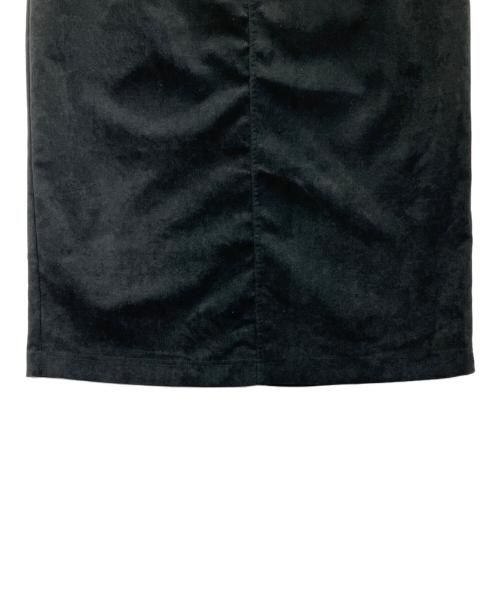 Thousand Mile（サウザンドマイル）Thousand Mile (サウザンドマイル) コーデュロイ ハイネックブルゾン&タイトスカートセットアップ ブラック サイズ:FREEの古着・服飾アイテム