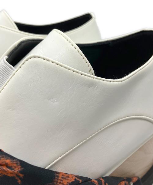 STELLA McCARTNEY（ステラマッカートニー）STELLA McCARTNEY (ステラマッカートニー) エリス プラットフォームシューズ ホワイト サイズ:36　1/2の古着・服飾アイテム