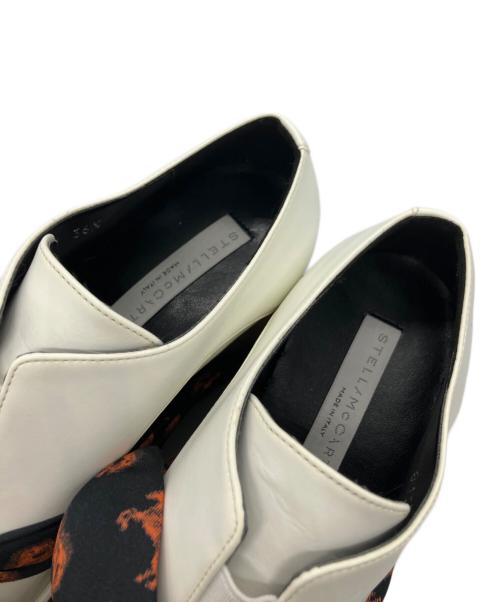 STELLA McCARTNEY（ステラマッカートニー）STELLA McCARTNEY (ステラマッカートニー) エリス プラットフォームシューズ ホワイト サイズ:36　1/2の古着・服飾アイテム