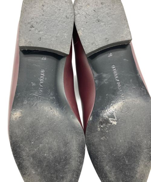 STELLA McCARTNEY（ステラマッカートニー）STELLA McCARTNEY (ステラマッカートニー) フロントジップブーツ ボルドー サイズ:23.5の古着・服飾アイテム