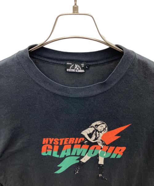 Hysteric Glamour（ヒステリックグラマー）Hysteric Glamour (ヒステリックグラマー) 長袖カットソー ブラック サイズ:Lの古着・服飾アイテム