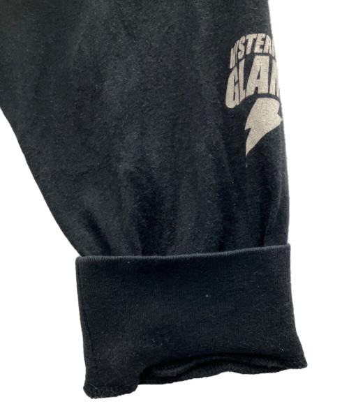 Hysteric Glamour（ヒステリックグラマー）Hysteric Glamour (ヒステリックグラマー) 長袖カットソー ブラック サイズ:Lの古着・服飾アイテム