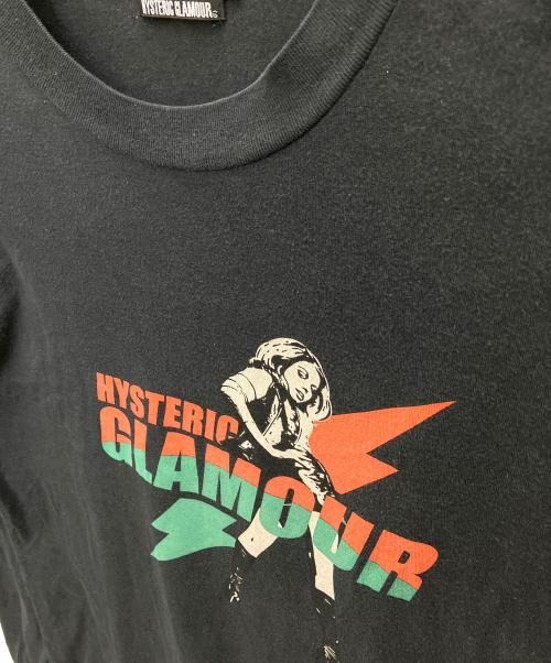 Hysteric Glamour（ヒステリックグラマー）Hysteric Glamour (ヒステリックグラマー) 長袖カットソー ブラック サイズ:Lの古着・服飾アイテム