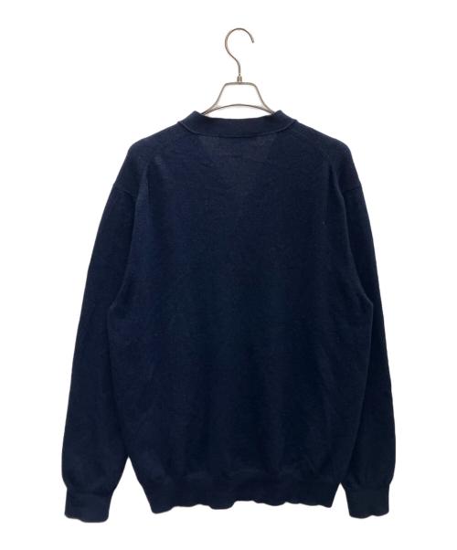 COMME des GARCONS SHIRT（コムデギャルソンシャツ）COMME des GARCONS SHIRT (コムデギャルソンシャツ) ニットカーディガン ネイビー サイズ:Mの古着・服飾アイテム