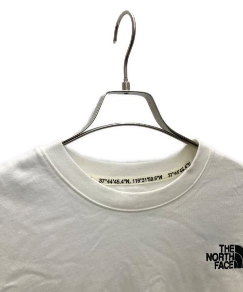 THE NORTH FACE（ザ ノース フェイス）THE NORTH FACE (ザ ノース フェイス) 長袖カットソー ホワイト サイズ:Lの古着・服飾アイテム
