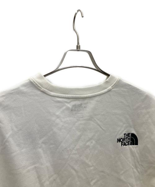 THE NORTH FACE（ザ ノース フェイス）THE NORTH FACE (ザ ノース フェイス) 長袖カットソー ホワイト サイズ:Lの古着・服飾アイテム
