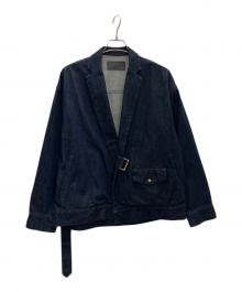 JAPAN DENIM×CULLNI（ジャパンデニム×クルニ）の古着「デニムタイロッケンジャケット」｜インディゴ