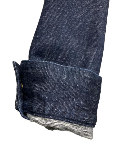JAPAN DENIM（ジャパンデニム）JAPAN DENIM (ジャパンデニム) CULLNI (クルニ) デニムタイロッケンジャケット インディゴ サイズ:Lの古着・服飾アイテム