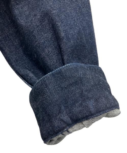 JAPAN DENIM（ジャパンデニム）JAPAN DENIM (ジャパンデニム) CULLNI (クルニ) デニムタイロッケンジャケット インディゴ サイズ:Lの古着・服飾アイテム