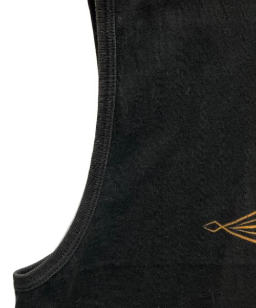 HARLEY-DAVIDSON（ハーレーダビッドソン）HARLEY-DAVIDSON (ハーレーダビッドソン) ノースリーブカットソー ブラック サイズ:2XLの古着・服飾アイテム