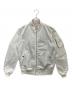 ALPHA（アルファ）の古着「フライトジャケット」｜ホワイト