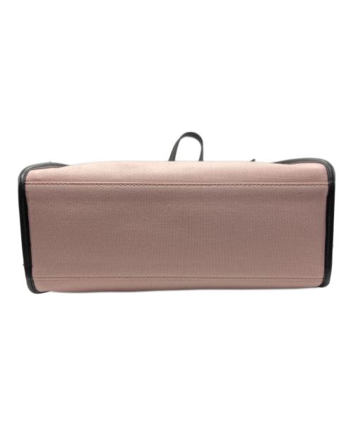 GIANNI CHIARINI（ジャンニ キアリーニ）GIANNI CHIARINI (ジャンニ キアリーニ) MARCELLA マルチェッラ M コットン トートバッグ ピンクの古着・服飾アイテム