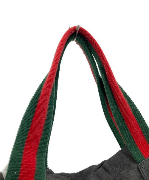 GUCCI（グッチ）GUCCI (グッチ) シェリーライントートバッグ ブラックの古着・服飾アイテム