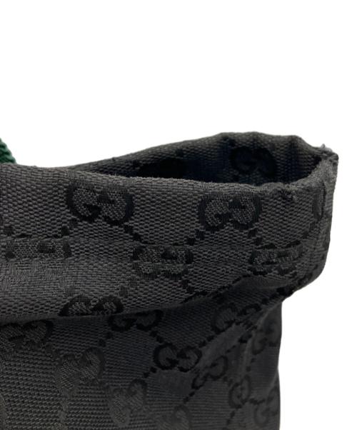 GUCCI（グッチ）GUCCI (グッチ) シェリーライントートバッグ ブラックの古着・服飾アイテム