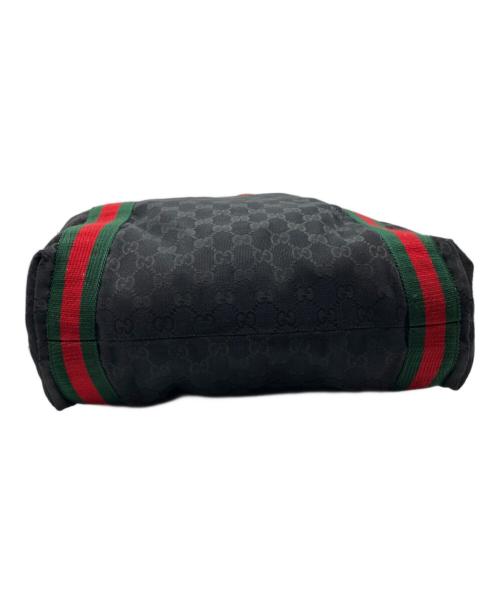 GUCCI（グッチ）GUCCI (グッチ) シェリーライントートバッグ ブラックの古着・服飾アイテム