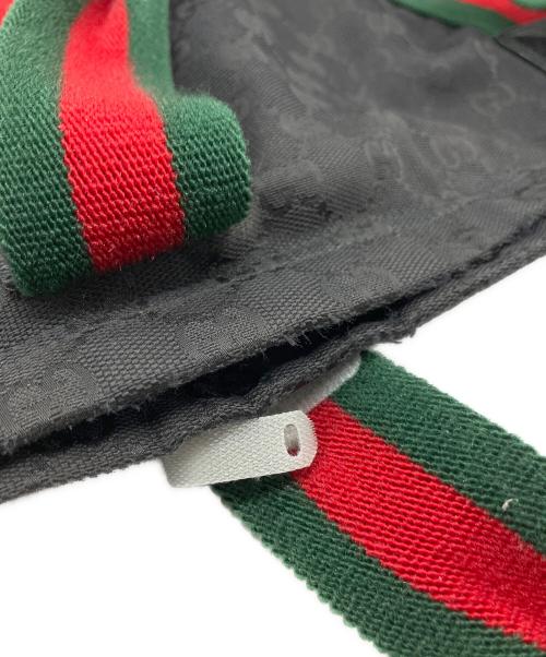 GUCCI（グッチ）GUCCI (グッチ) シェリーライントートバッグ ブラックの古着・服飾アイテム