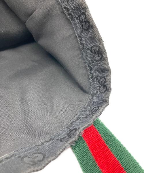 GUCCI（グッチ）GUCCI (グッチ) シェリーライントートバッグ ブラックの古着・服飾アイテム