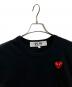 PLAY COMME des GARCONS (プレイコムデギャルソン) 半袖カットソー ブラック サイズ:S：6000円