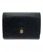 IL BISONTEイル ビゾンテ）の古着「2つ折り財布」｜ブラック