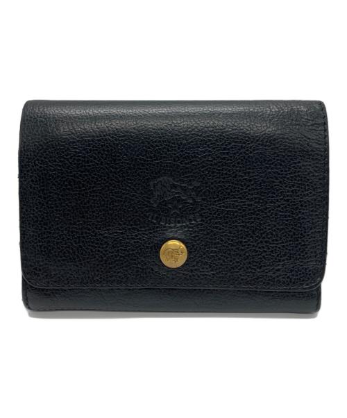 IL BISONTE（イル ビゾンテ）IL BISONTE (イル ビゾンテ) 2つ折り財布 ブラックの古着・服飾アイテム