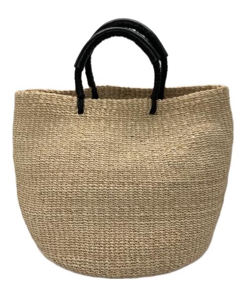 BEARDSLEY（ビアズリー）BEARDSLEY (ビアズリー) カゴバッグ ベージュの古着・服飾アイテム