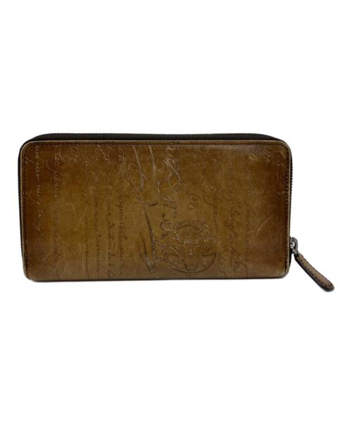 Berluti（ベルルッティ）Berluti (ベルルッティ) ラウンドファスナー財布 ブラウンの古着・服飾アイテム