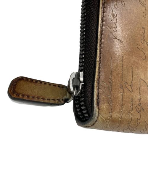 Berluti（ベルルッティ）Berluti (ベルルッティ) ラウンドファスナー財布 ブラウンの古着・服飾アイテム