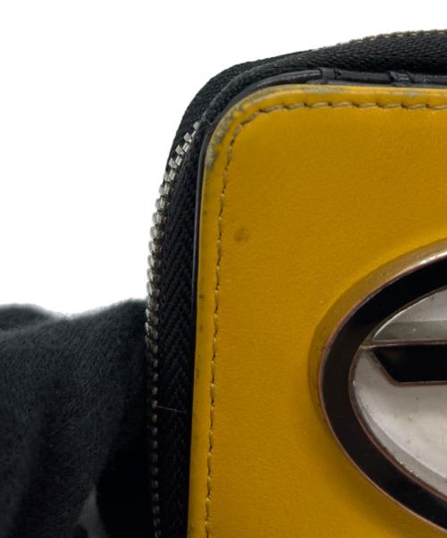 DIESEL（ディーゼル）DIESEL (ディーゼル) 2つ折り財布 イエローの古着・服飾アイテム