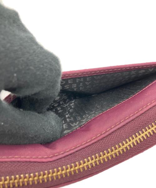 Kate Spade（ケイトスペード）Kate Spade (ケイトスペード) ラウンドファスナー財布 パープルの古着・服飾アイテム