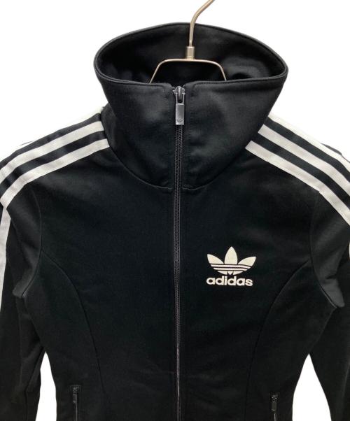 adidas（アディダス）adidas (アディダス) ヨーロッパジャージワンピドレス ブラック サイズ:Mの古着・服飾アイテム