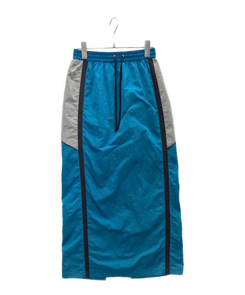 MAISON SPECIAL（メゾンスペシャル）MAISON SPECIAL (メゾンスペシャル) ナイロンスカート ブルー サイズ:SIZEFREEの古着・服飾アイテム