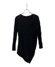 LIMI feu（リミフゥ）の古着「長袖カットソー」｜ブラック