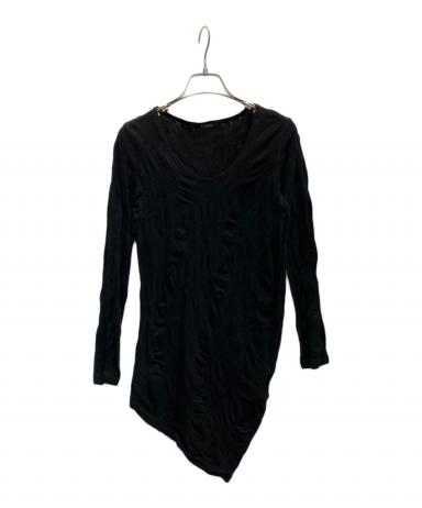 LIMI feu リミフー Tシャツ・カットソー S 黒 【古着】【中古】【送料無料】 中古・古着通販】LIMI feu (リミフゥ) 長袖カットソー ブラック サイズ