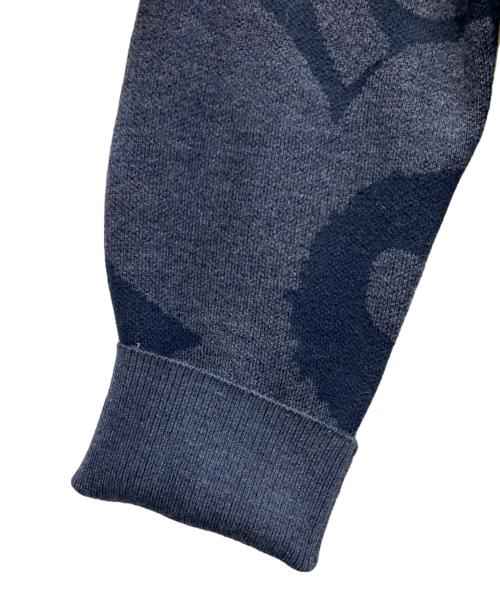 marimekko（マリメッコ）marimekko (マリメッコ) ニットカーディガン ネイビー サイズ:XSの古着・服飾アイテム