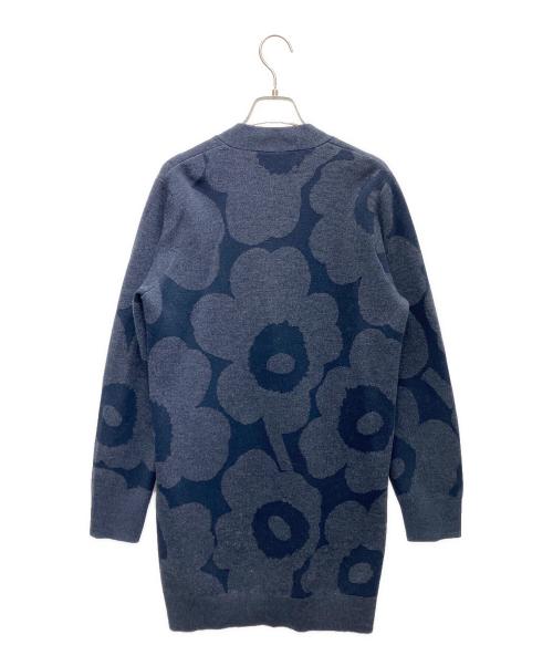 marimekko（マリメッコ）marimekko (マリメッコ) ニットカーディガン ネイビー サイズ:XSの古着・服飾アイテム