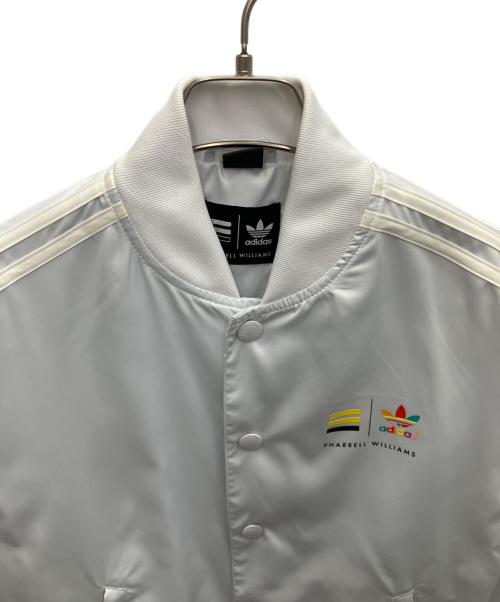 adidas（アディダス）adidas (アディダス) ジャケット ホワイト サイズ:Mの古着・服飾アイテム