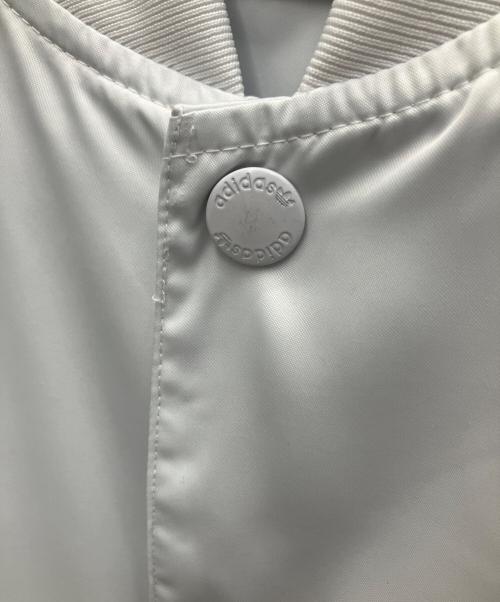 adidas（アディダス）adidas (アディダス) ジャケット ホワイト サイズ:Mの古着・服飾アイテム
